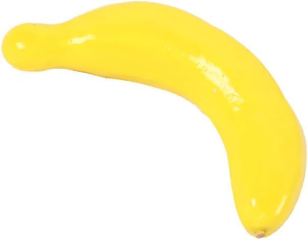 20 Pcs Yellow Mini Fake Banana Fruit Props