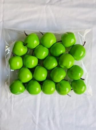 20Pcs Green Mini Artificial Lemon Oranges for Home Decor