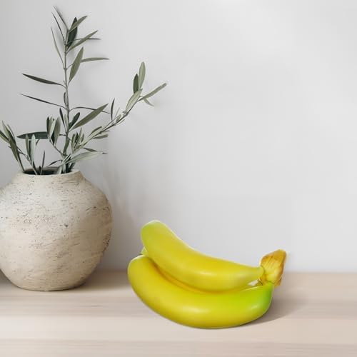 MAGICLULU 1PC Fake Banana Bunch Prop