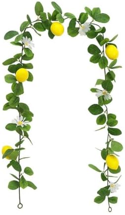 656ft Artificial Lemon Garland for Home Decor