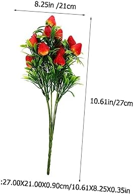 3pcs Lifelike Artificial Fruit Branches for Home Kitchen Decor