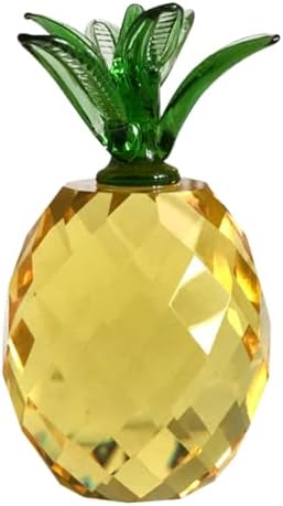 Homoyoyo Kawaii Pineapple Decor Artificial Crystal Tabletop Decoration