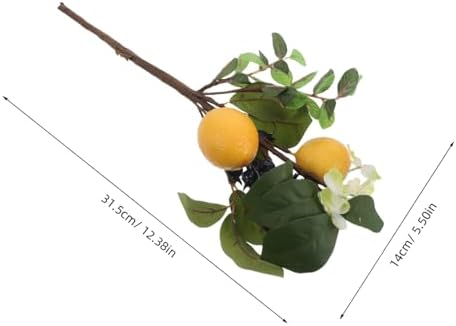Sosoport Spring Picks Lemon Blueberry Artificial Fruit Branch