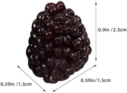 Alasum Artificial Raspberry 16PCS Lifelike Plant Decor Photography Props