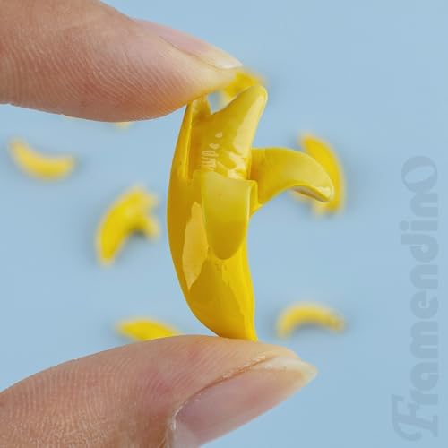 Framendino 40 Pack Miniature Bananas Artificial Decor