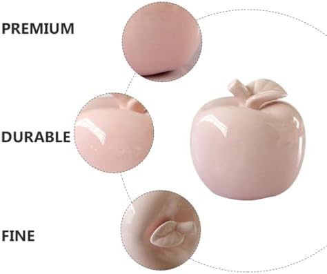 Luxshiny Ceramic Apple Ornament 84cm Christmas Decor