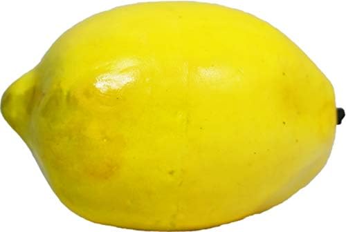 Set of 12 Decorative Faux Lemons for Home Display