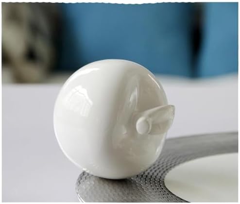 Alipher Decorative Fruit Ceramic Statue 1PCS White