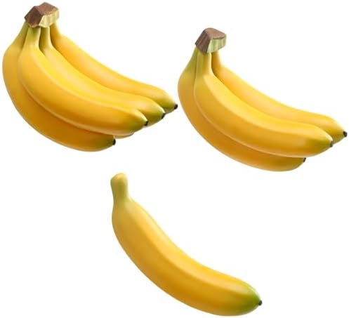 Hiboom Artificial Banana Bunch Display Set