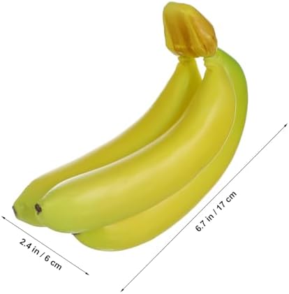 MAGICLULU 1PC Fake Banana Bunch Prop