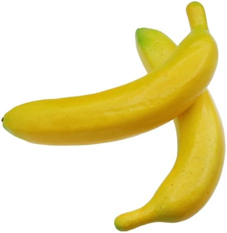 4PCS Artificial Banana Decor Realistic Props
