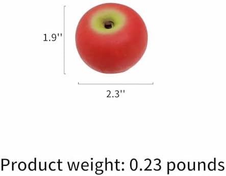 WF Tea Pet Decorative Red Apple Ornament