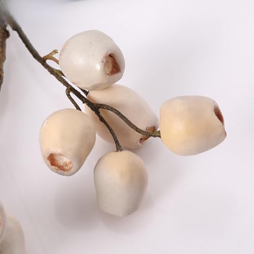 Eucalyptus Artificial Fruit Decorations - Wine Red Zombie Style