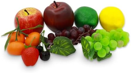 23 PCS Lifelike Artificial Fruit Decor Set