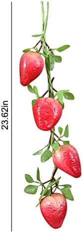 BAOZOON Realistic Fruit Hanging Strings 20Pcs Decor Set