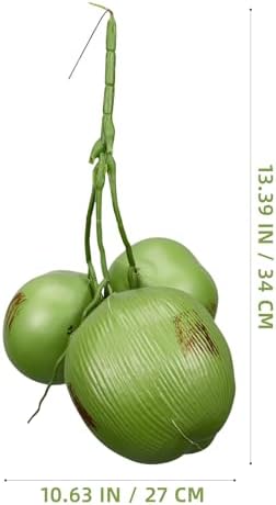 DECHOUS Artificial Coconut Bunch for Home Decor