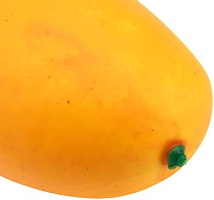 HEVSTIL 4Pack Artificial Mango for Decoration and Photography