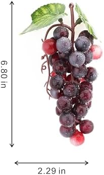 2PCS Artificial Grapes with Vines for Decorations