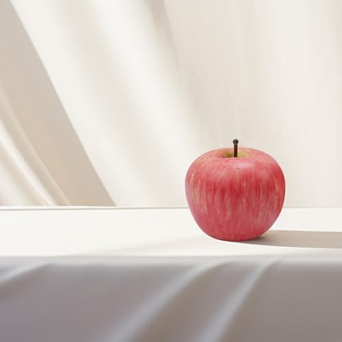 HEVSTIL 2 Pack Artificial Apple for Decor and Photography