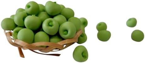 1shopforyou Mini Artificial Apple 20 pcs Green Pastel
