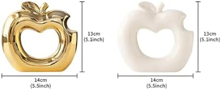 Alipher Ceramic Fruit Ornament White 1PCS