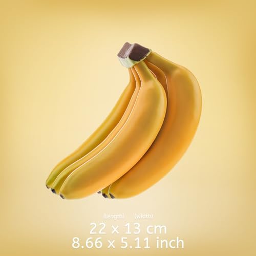 Gresorth Lifelike Artificial Banana Bunch Display