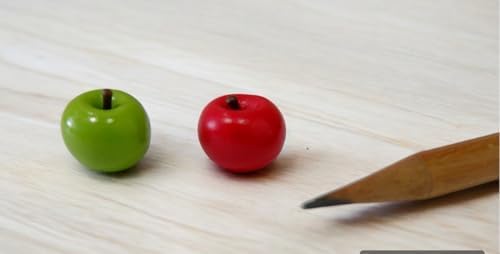 1shopforyou 20 Pcs Mini Artificial Apple Decor