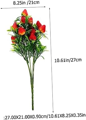 3Pcs Lifelike Artificial Fruit Branches Decor