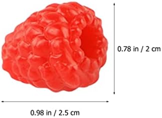 MAGICLULU 40pcs Artificial Raspberry Decoration for Photography and Parties
