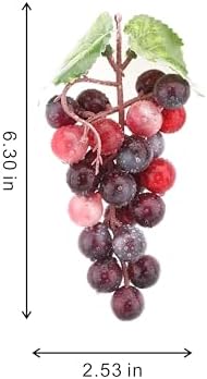 Realistic Artificial Grape Fruit Vines for Decor