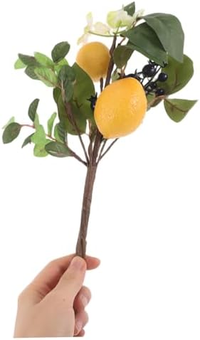 Unomor Artificial Spring Lemon Blueberry Fruit Branch