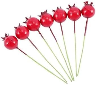 Kopida 40 Pcs Artificial Pomegranate Wire Decor