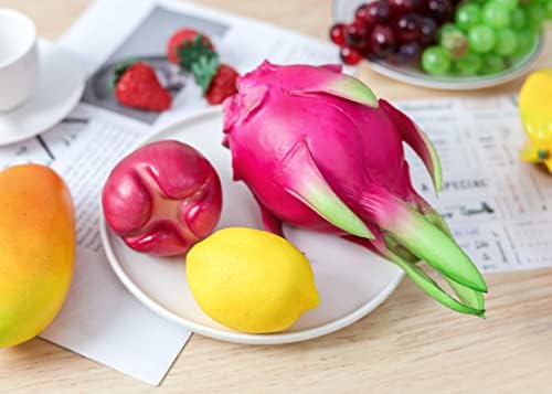 Toopify 20 Pcs Artificial Fruit Set for Home Decor
