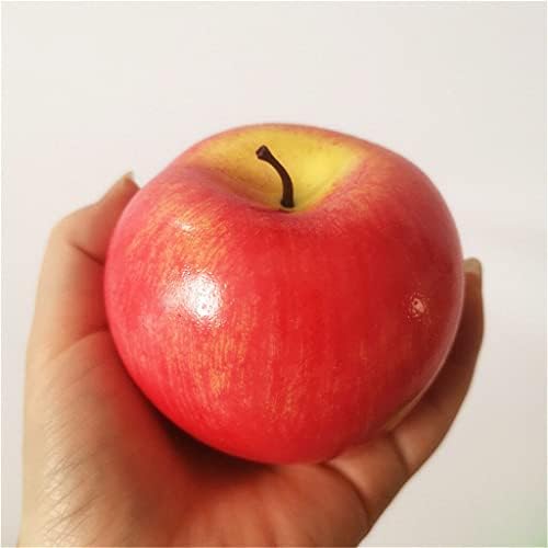 Reusable Plastic Artificial Red Apple Decoration