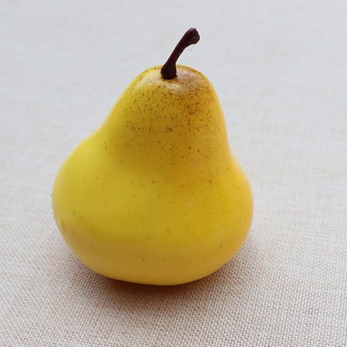 Realistic Foam Pear for Dining Table Centerpieces