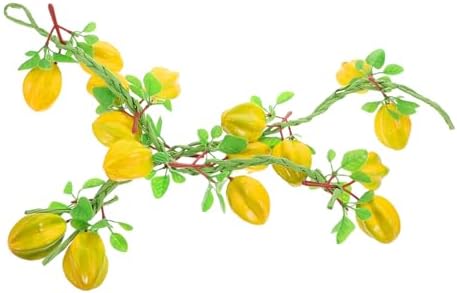 GRIRIW 2Pcs Artificial Star Fruit Garland