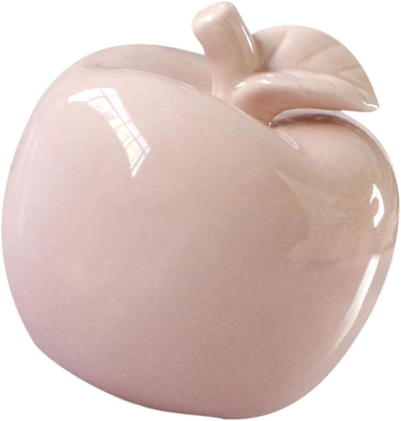 Luxshiny Ceramic Apple Ornament 84cm Christmas Decor