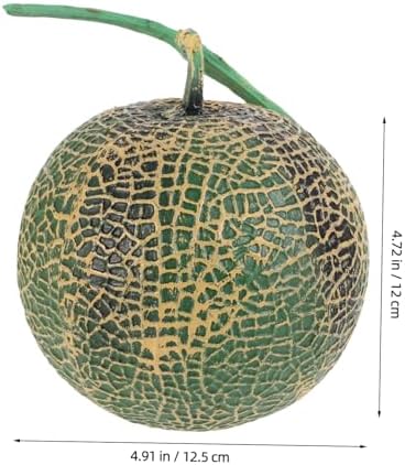Realistic Artificial Cantaloupe Model for Home Decor