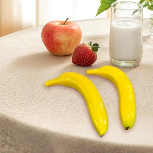 10PCS Artificial Bananas Lifelike Realistic Decoration