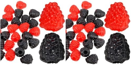 LUOZZY Artificial Raspberries Kitchen Decoration Props