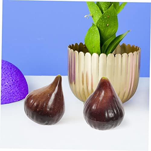 PRETYZOOM 5Pcs Lifelike Artificial Fig Models Decorative Props