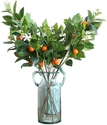 Miguor Artificial Fruit Branch Decoration for Office Desk