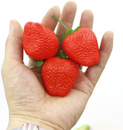 18Pcs Realistic Artificial Fruits Vegetables Decoration Set
