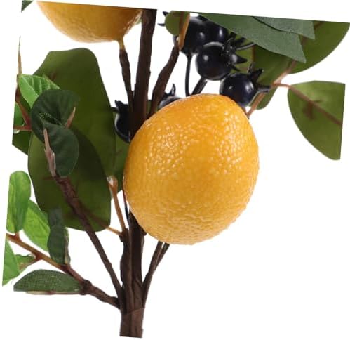 VINTORKY Lemon Blueberry Artificial Fruit Bouquet
