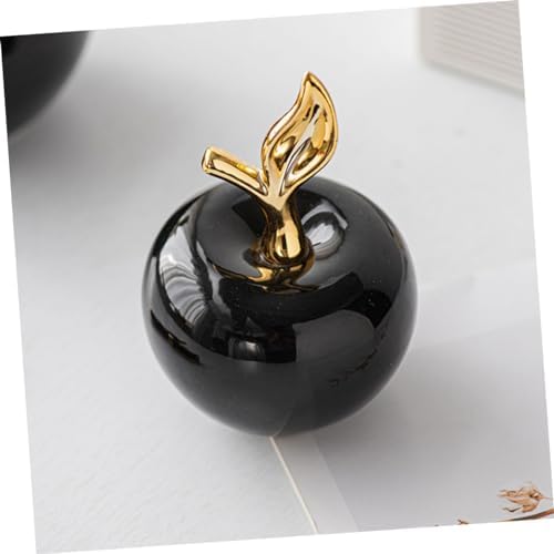 Zerodeko Lifelike Ceramic Apple Christmas Ornament