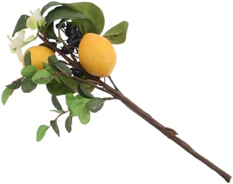 Sosoport Spring Picks Lemon Blueberry Artificial Fruit Branch