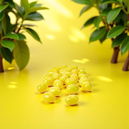 20Pcs Yellow Mini Fake Lemon Fruit Decor 1