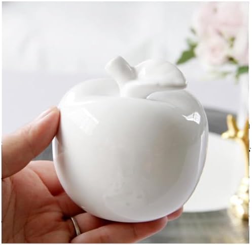 Alipher Decorative Fruit Ceramic Statue 1PCS White