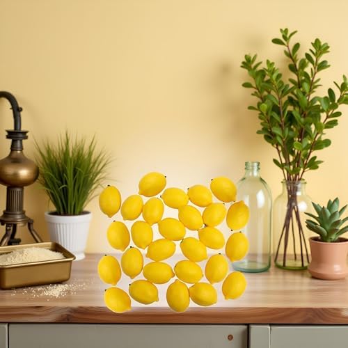 10Pcs Artificial Mini Lemon Decor for Home Party Festival