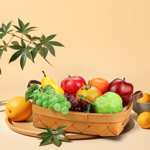 Lorigun 8 Pcs Artificial Fruit Decor Set